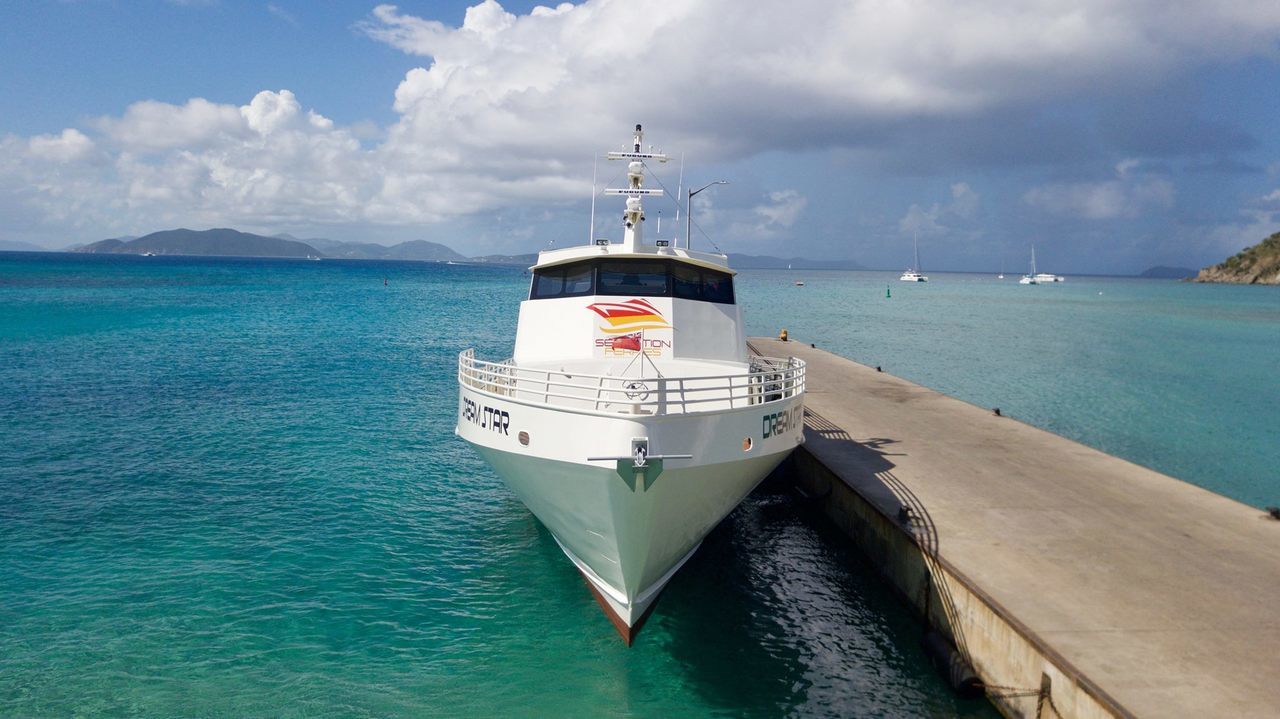 Seansation ferry Tortola to Gorda